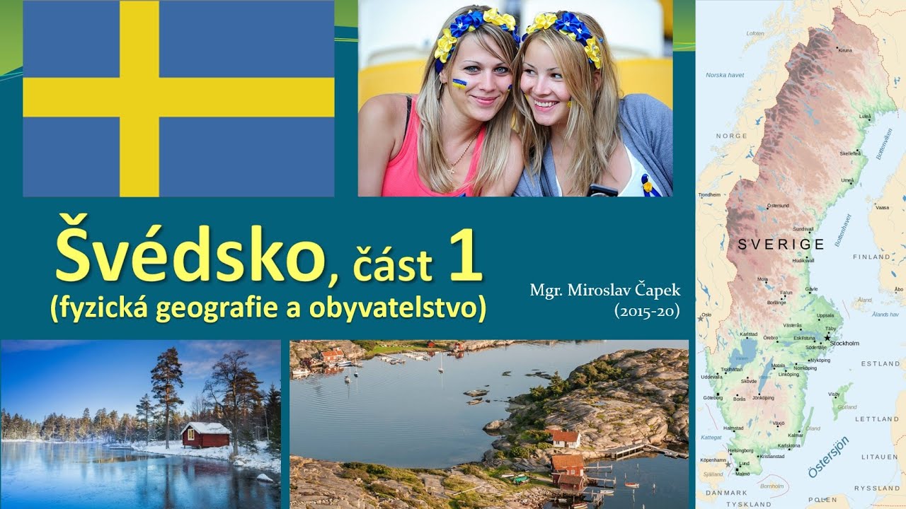 Švédsko 1 (fyzická geografie, obyvatelstvo, Baltské moře)
