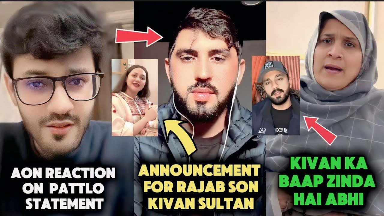 Mr'Patlu Announcement for Rajab's Son Kivan Sultan | Aon Sheikh | Latest Update😳 #rajabbutt #mrpatlu