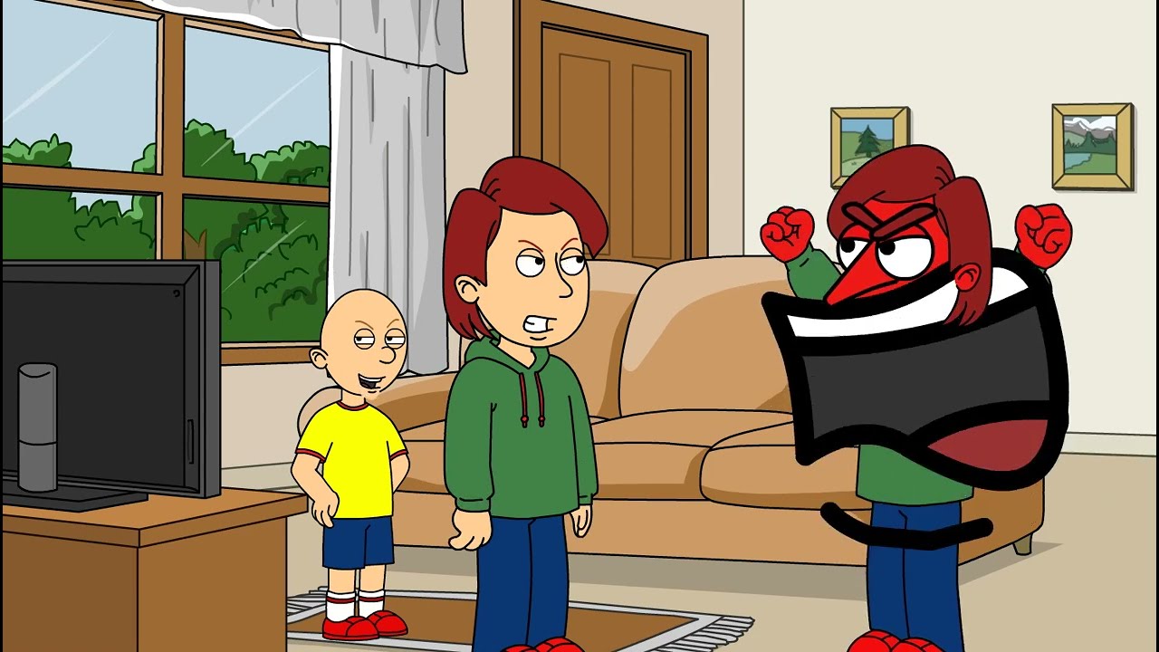 Caillou VS Boris the Teeth Guy part 2