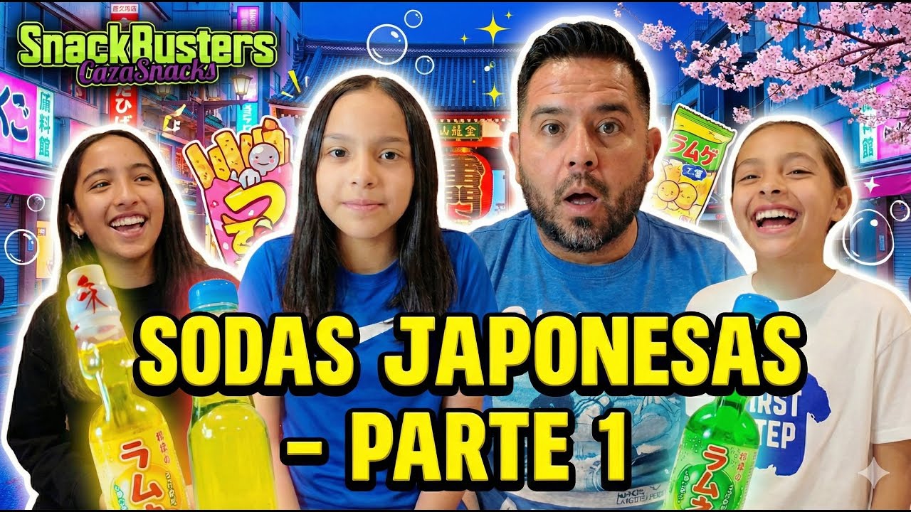 “Probamos SODAS JAPONESAS RARAS con Invitadas | SnackBusters – Parte 1”