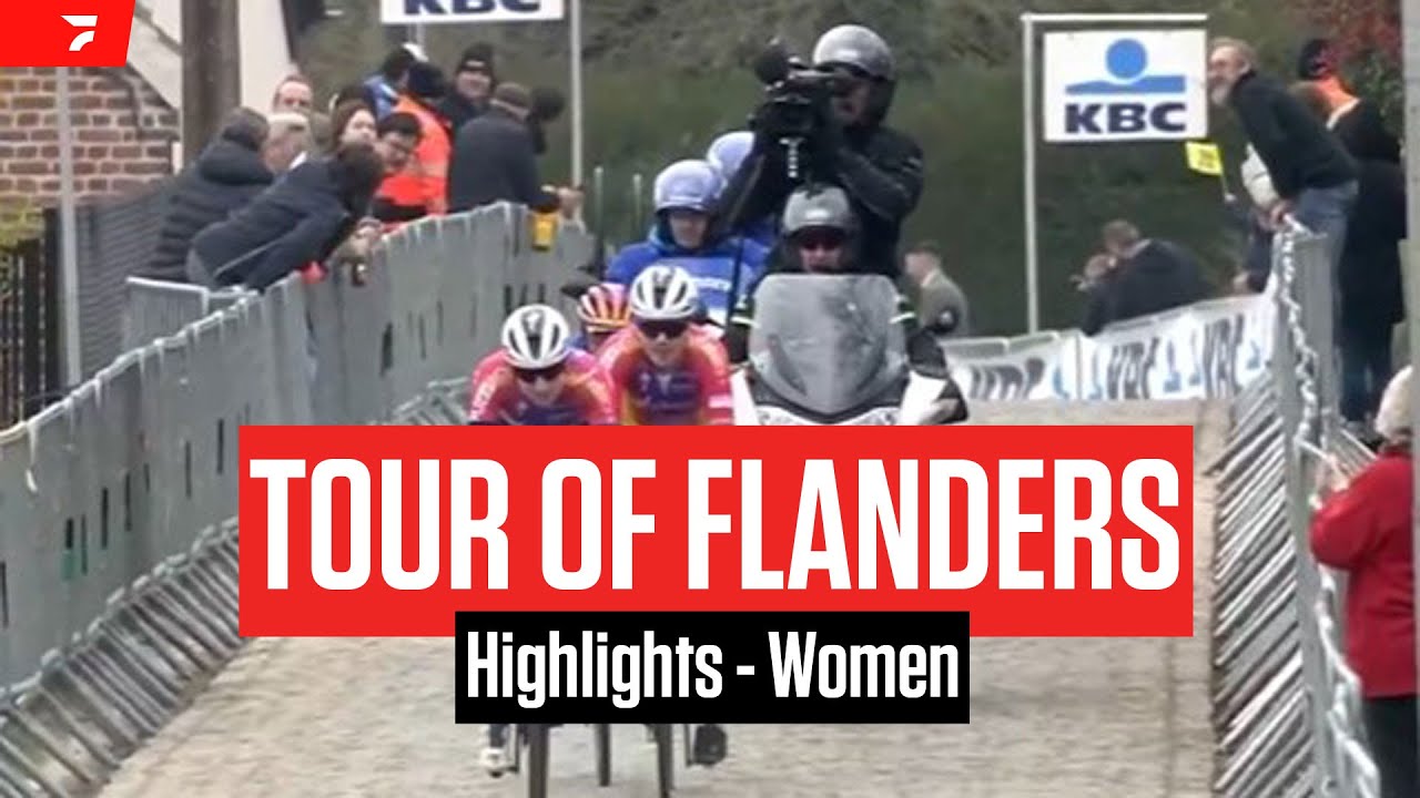 Highlights: 2023 Tour Of Flanders - Elite Women