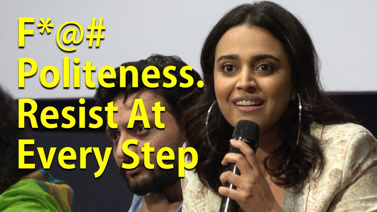 सिर्फ हिन्दुओ की चलेगी: इतनी ideology है - Swara Bhasker's full speech at Mumbai Collective