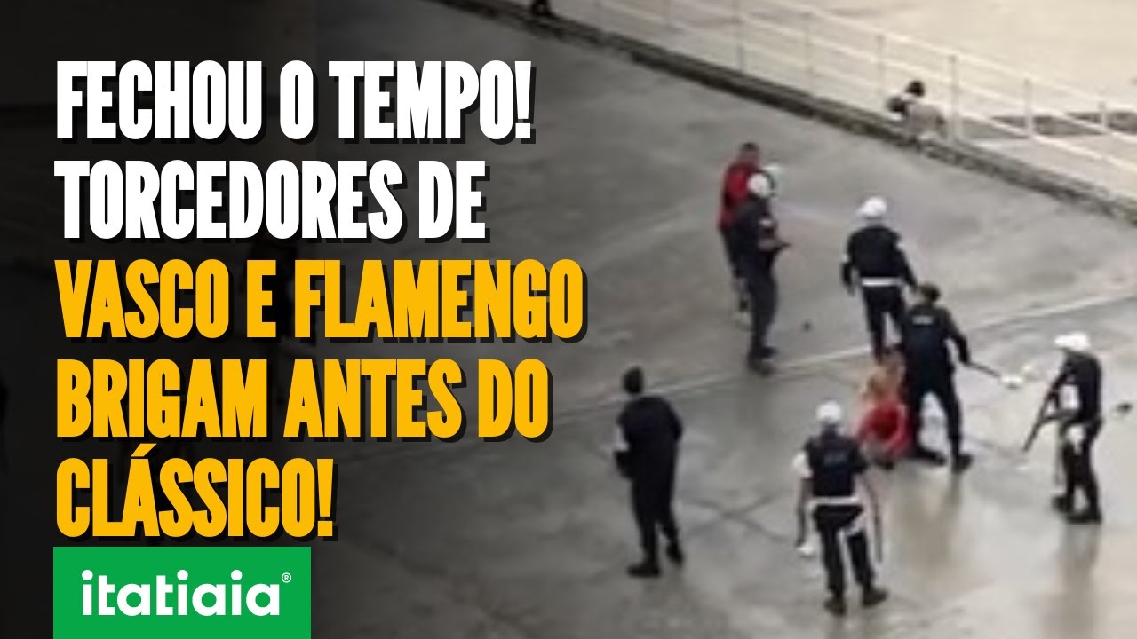 VASCO X FLAMENGO TEM CONFUSÃO DO LADO DE FORA DO MARACANÃ! CONFIRA!