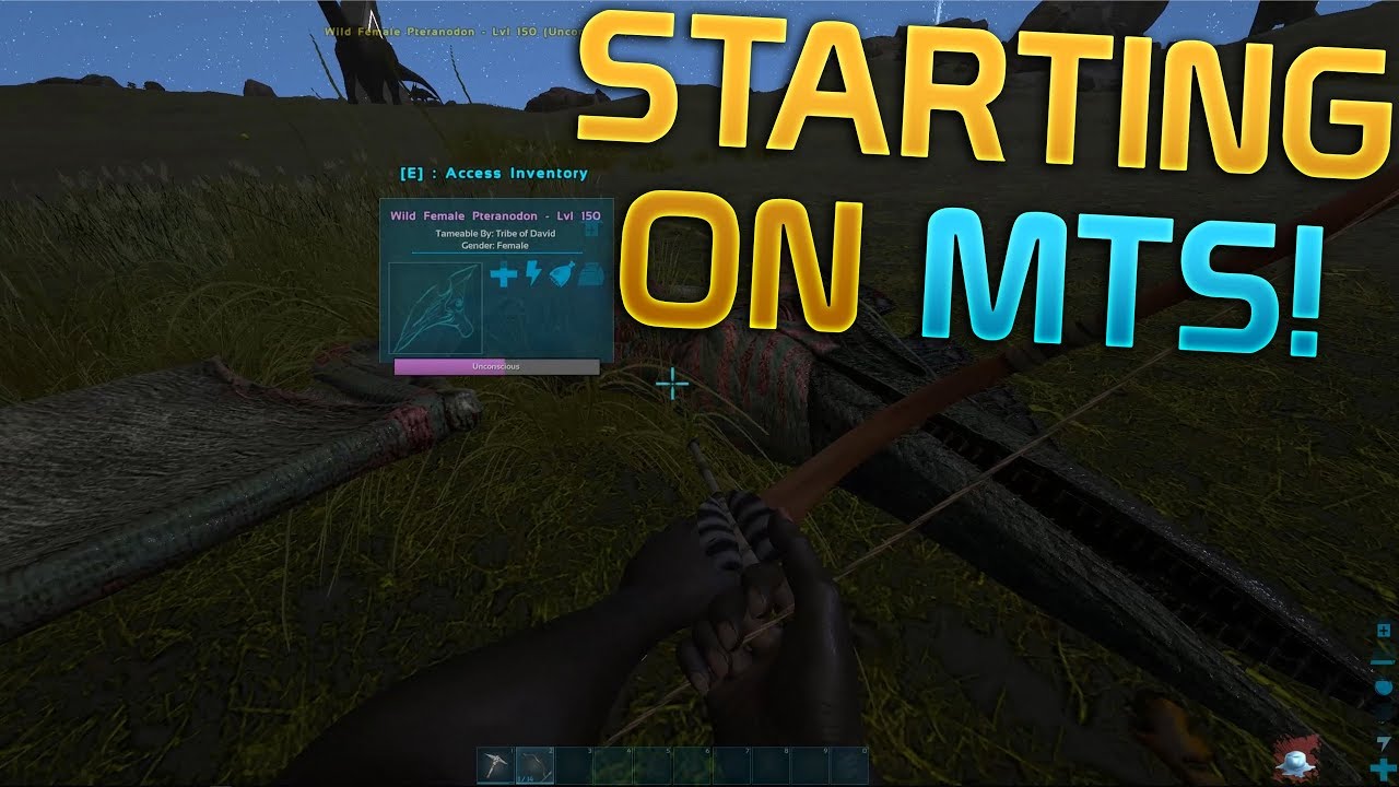 INTENSE START OF A SEASON! [ARK MTS UNOFFICIAL] SERVER ep.1