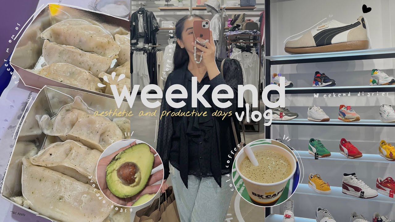 Weekend vlog🌱🥑| aesthetic vlog Indian | life in india | work day, grocery, food, shopping n more