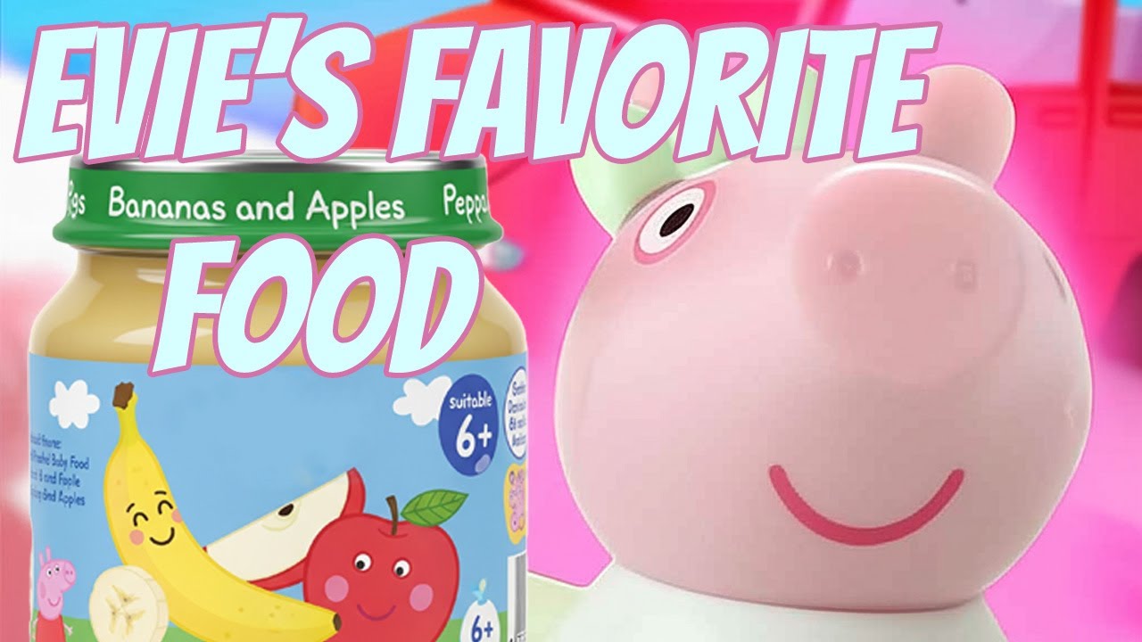 Peppa Pig Evie's Favorite Food Adventure