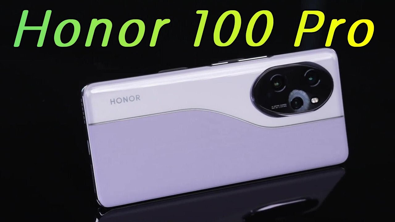 Honor 100 Pro : 6.78&Prime; display, Snapdragon 8 Gen 2 chipset, 5000 mAh battery, 1TB storage, 16 GB RAM.