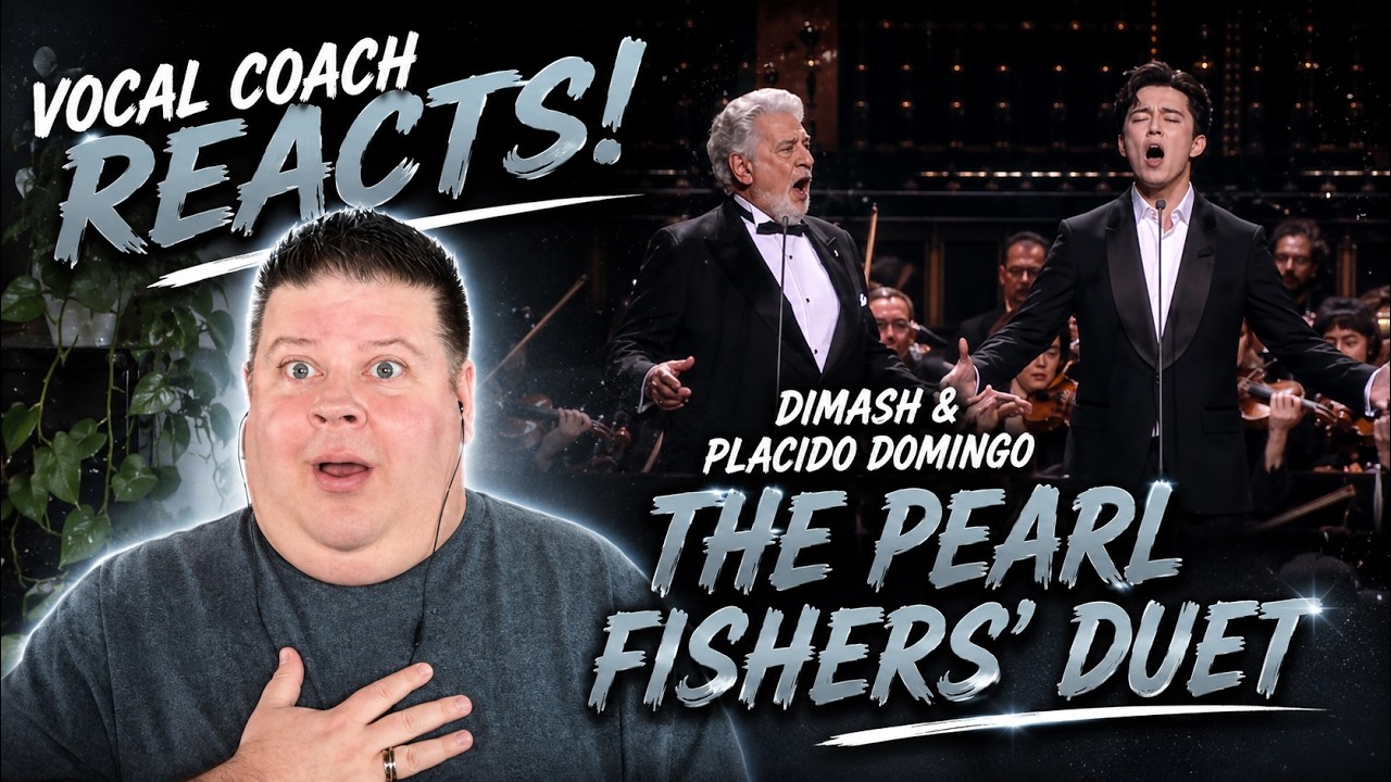 Vocal Coach Reacts to Dimash & Placido Domingo - The Pearl Fishers' Duet