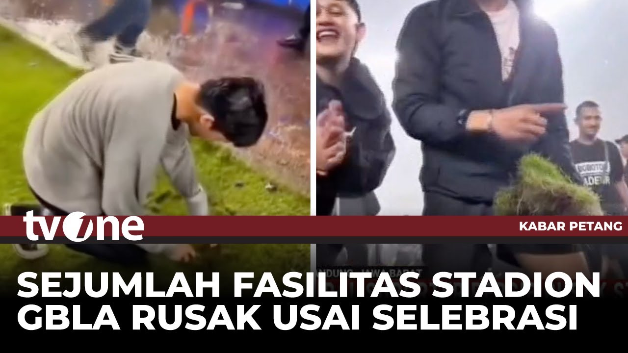 Viral Suporter Persib Rusak Stadion GBLA | Kabar Petang tvOne