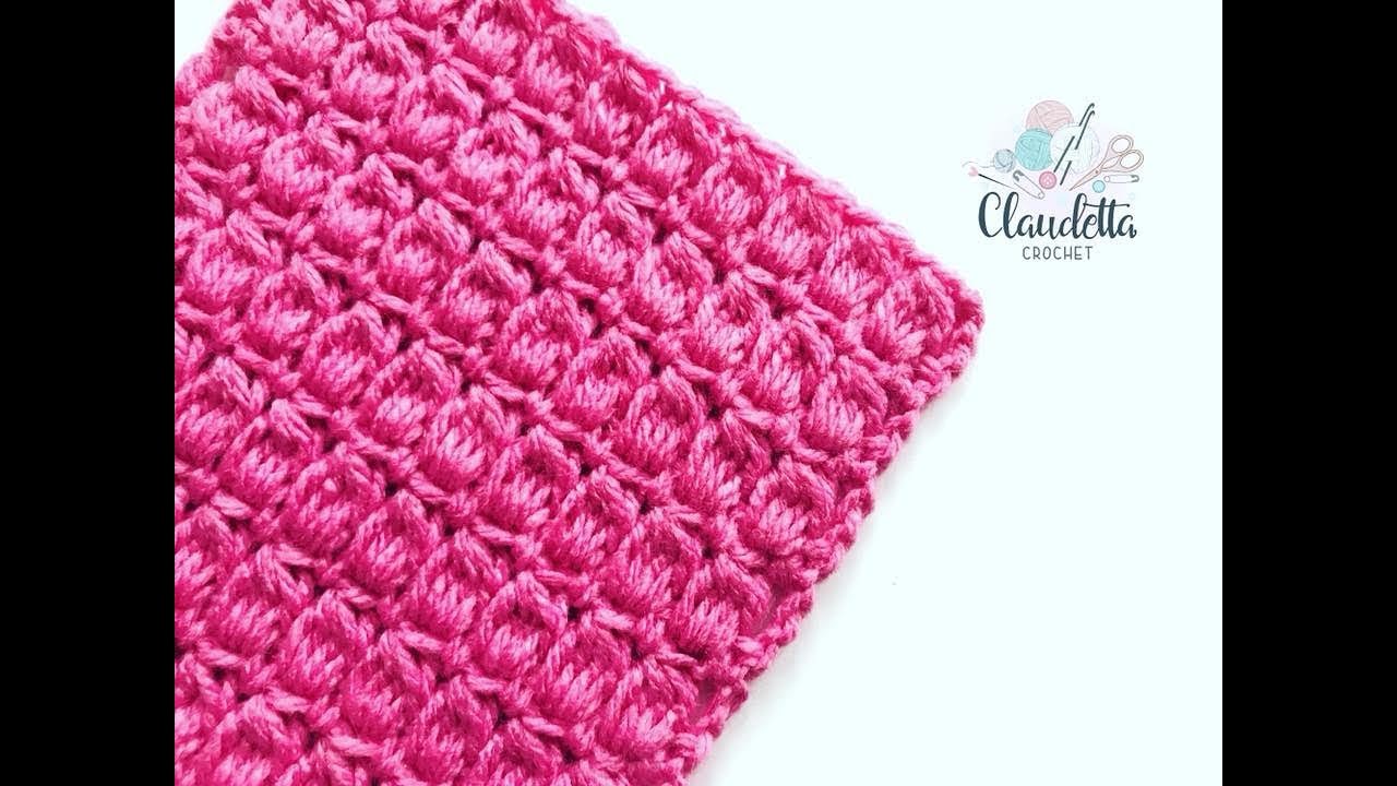 CLUSTER STITCH häkeln / super für Anfänger