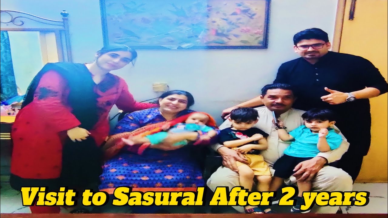 Visit to Sasural after 2 years | Gifts Unboxing | Mohsin Javed