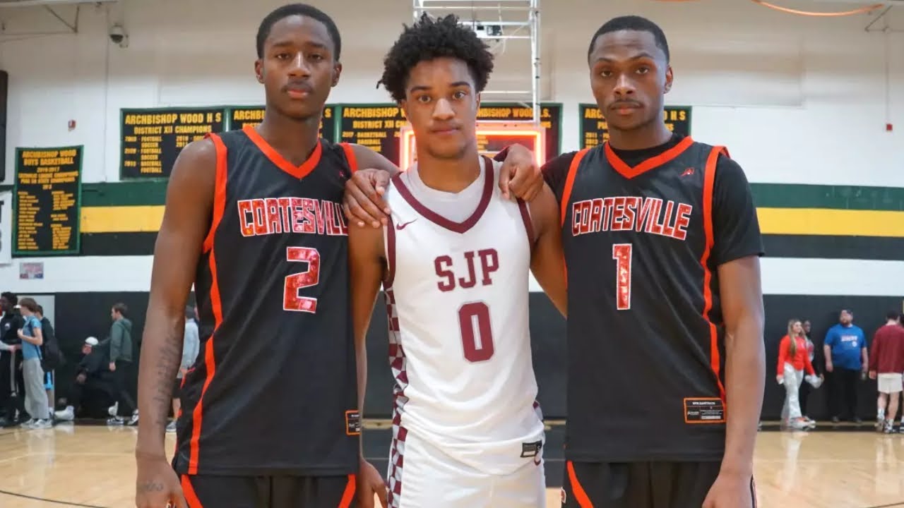 COATESVILLE vs ST. JOES PREP (ONE OF THE BEST GAMES I'VE FILMED SO FAR) Crazy Guard Matchups!