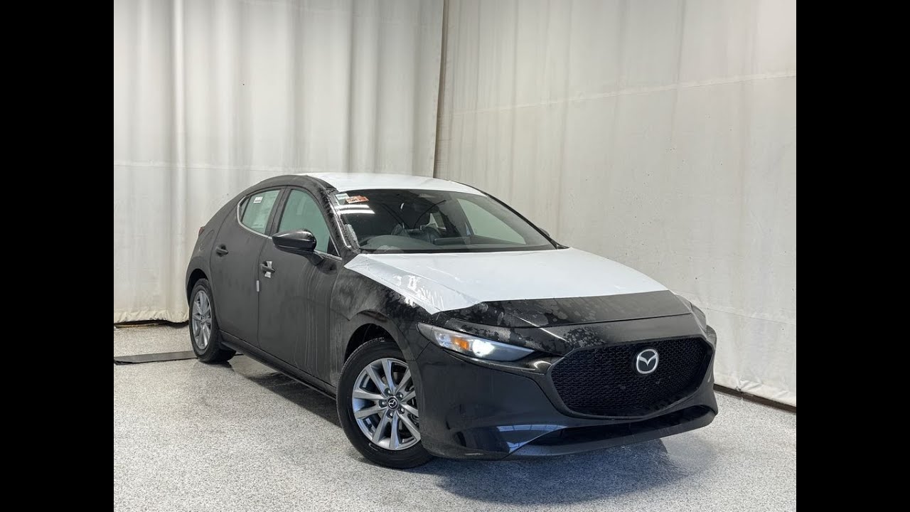 2025 Mazda3 Sport GS (JET BLACK MICA-BLACK) Review - Park Mazda