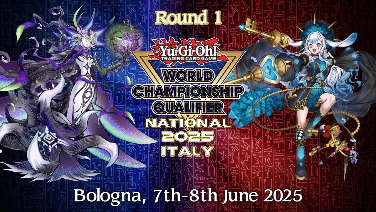 WCQ NATIONAL BOLOGNA │ Azamina White Forest VS Maliss │ Round 1 Yu-Gi-Oh! June 2025