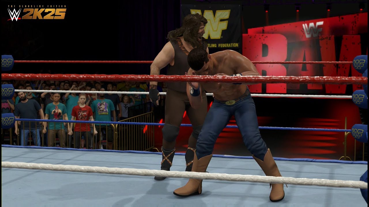 WWE 2K25 - Мэнкайнд против Барта Ганна | Monday Night Raw