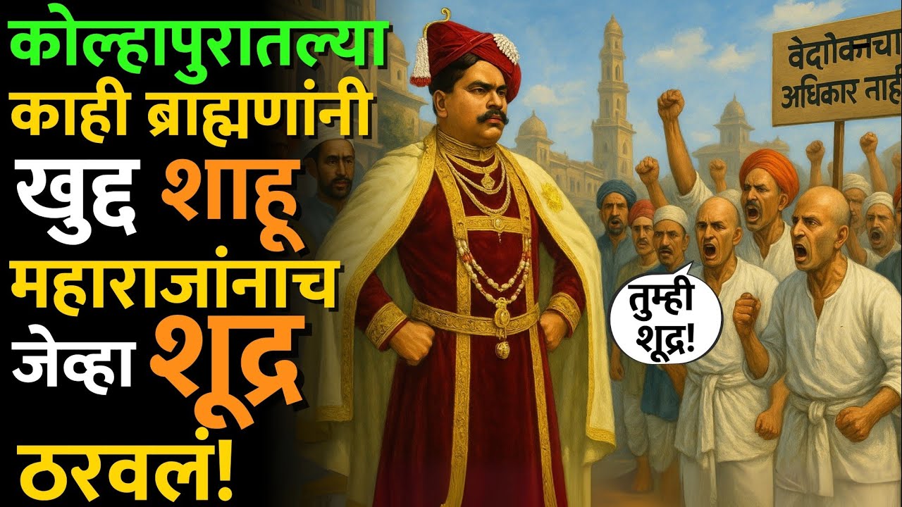 शाहू महाराज आणि लोकमान्य टिळकांच्या वादाने गाजलेलं संपूर्ण वेदोक्त प्रकरण काय आहे? #vedokt_prakaran