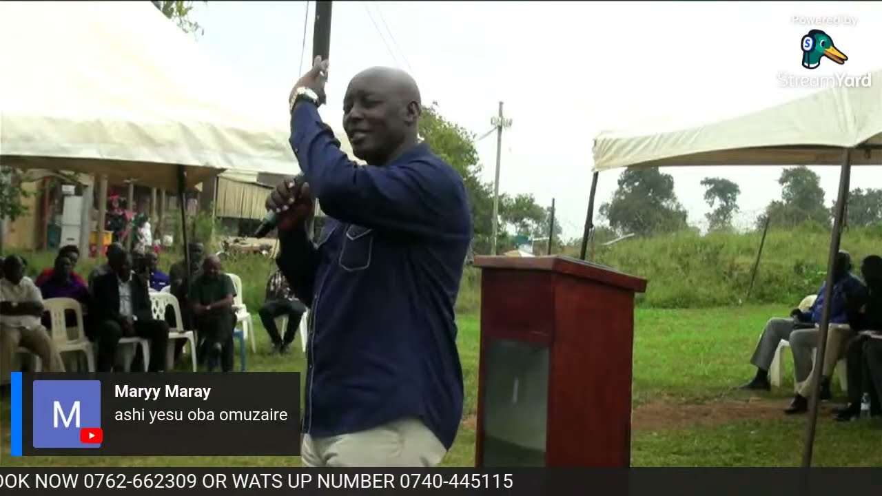 BISHOP KWEFUGA PREACHING LIVE FROM LUSOZI KYANKWANZI