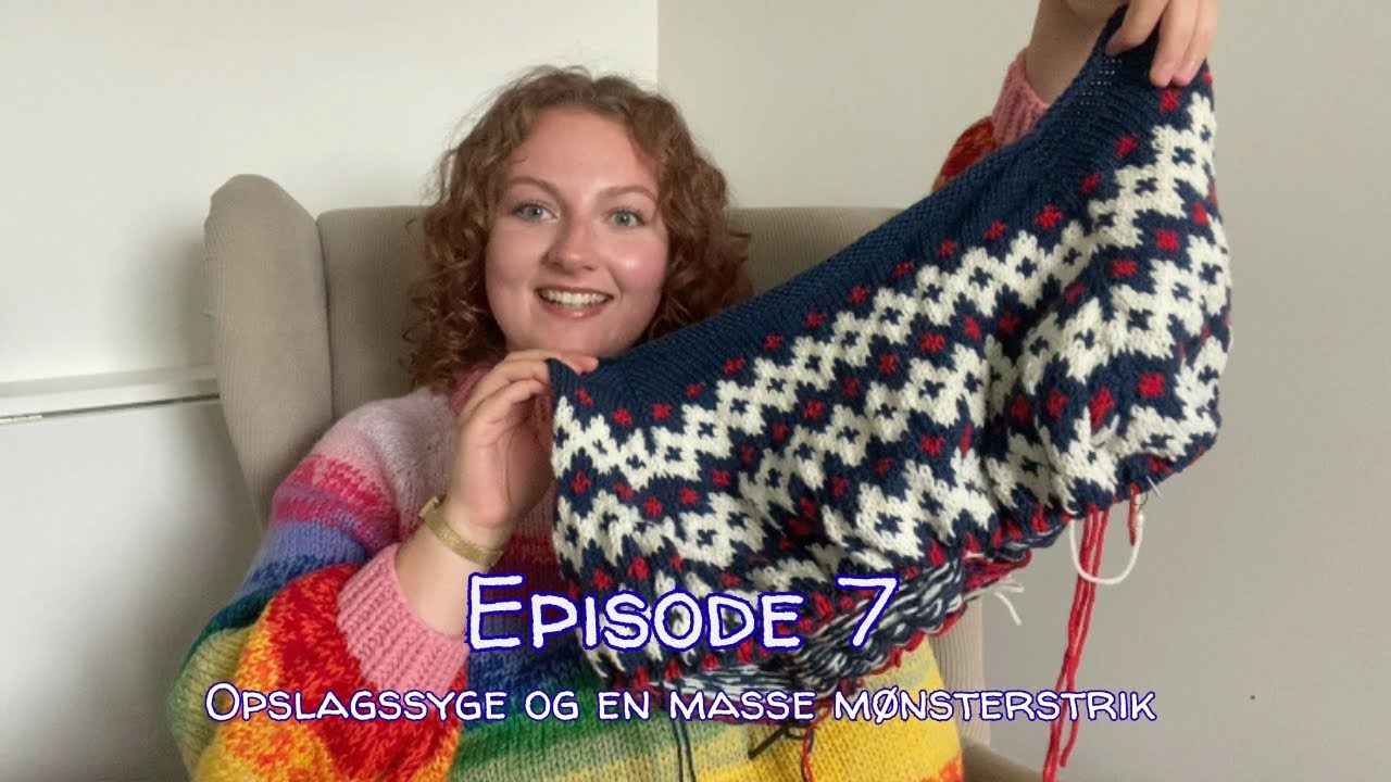 Knitzabeth strikkepodcast / Episode 7 - Opslagssyge og en masse mønsterstrik