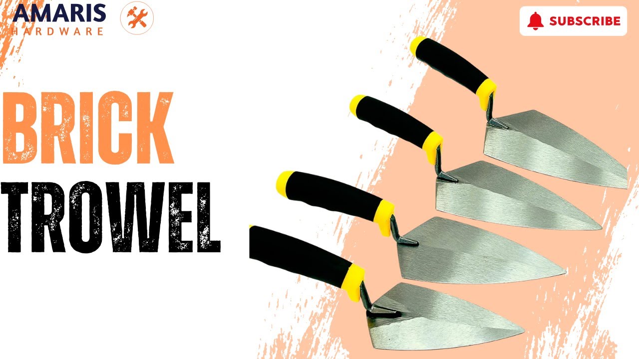 📌Brick Trowel Mastery – The Essential Tool for Perfect Masonry Work! 🧱🔧
