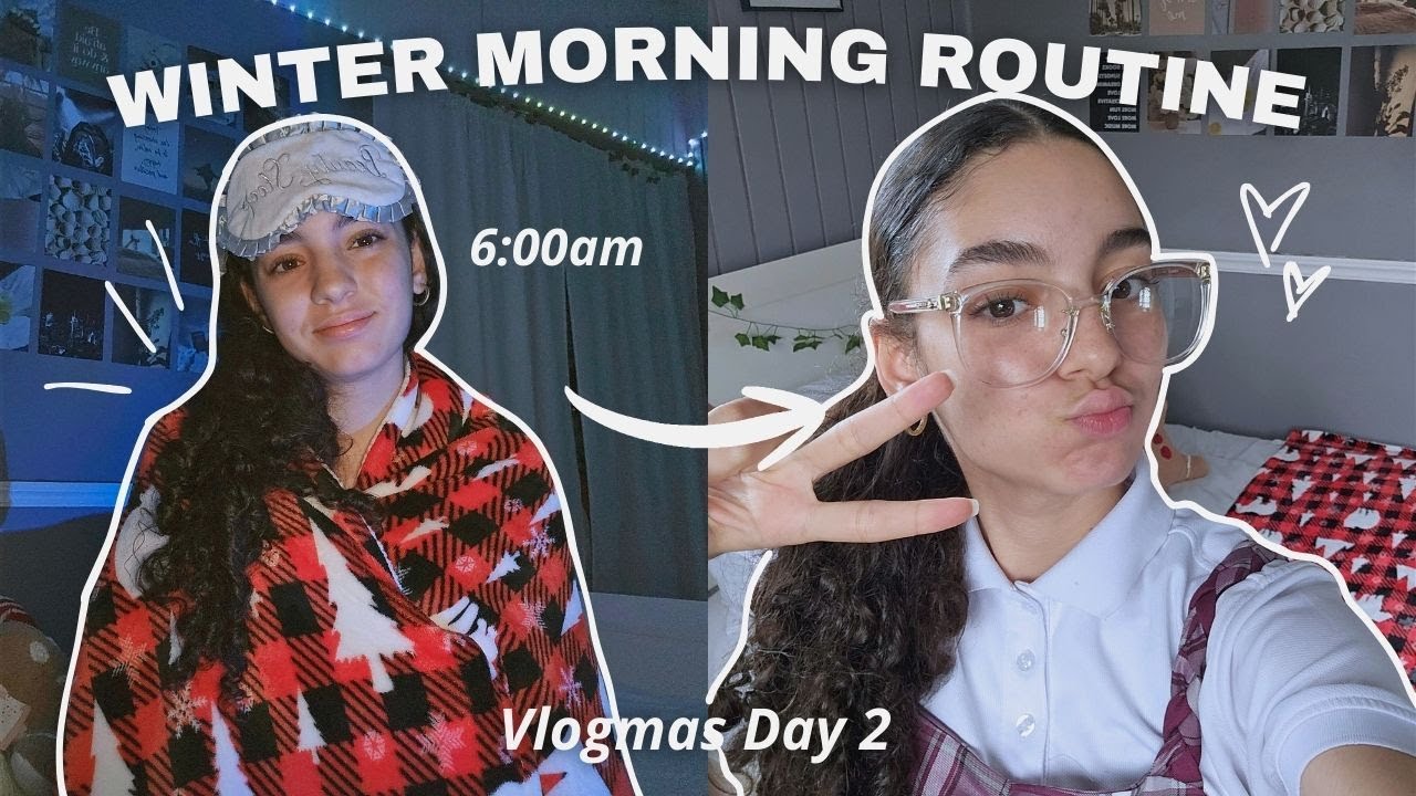 ЗИМНЕЕ УТРЕННЕЕ ДЕЛО☀ | *vlogmas день 2*📸❄