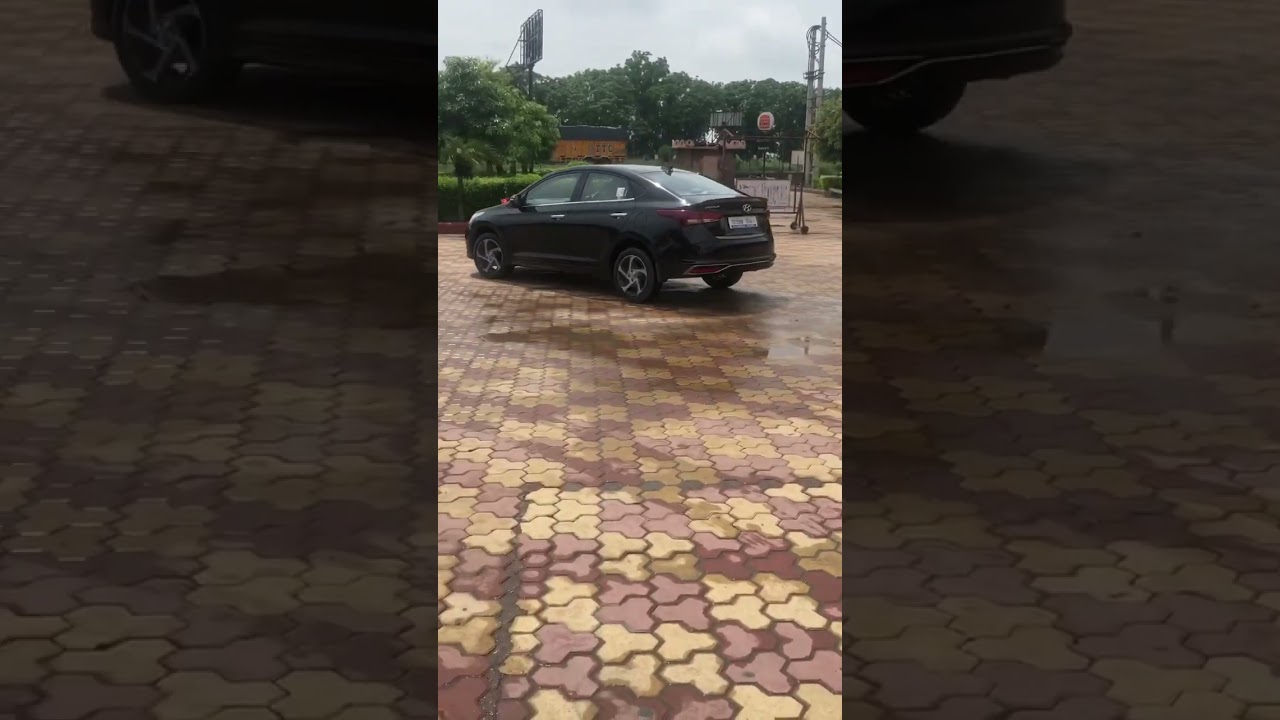 New hyundai Verna s plus 2022 petrol🖤#shorts #youtubeshorts #verna #vernashorts #blackcar