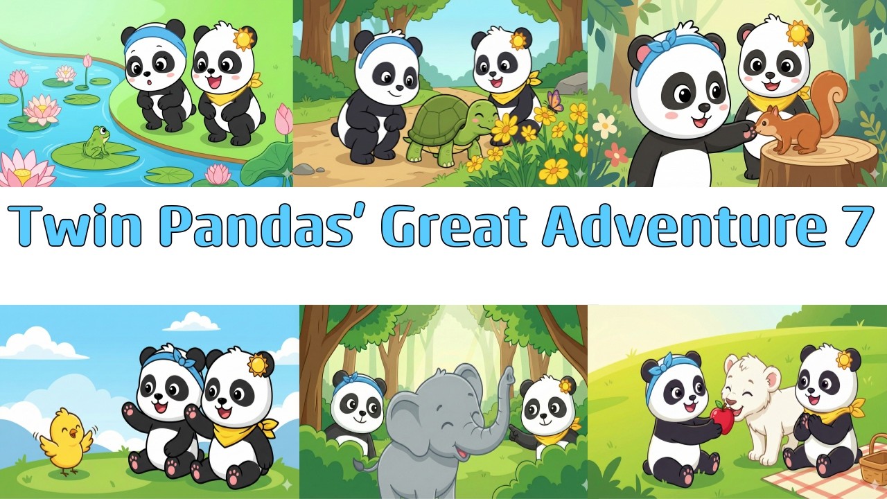 Twin Pandas' Musical Adventure  7