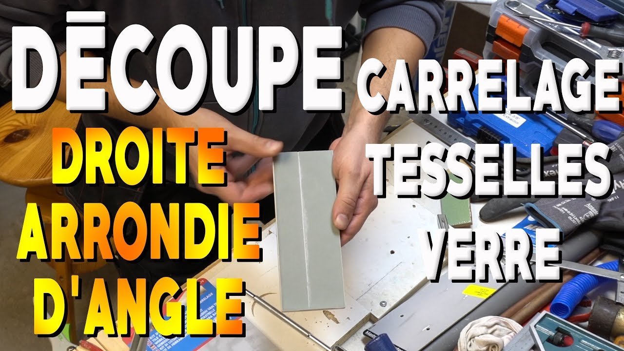 MEJIX  - COUPE SPECIALE DE CARRELAGE - TESSELLES - VERRE - MOZA&Iuml;QUE (Finition professionnelle)