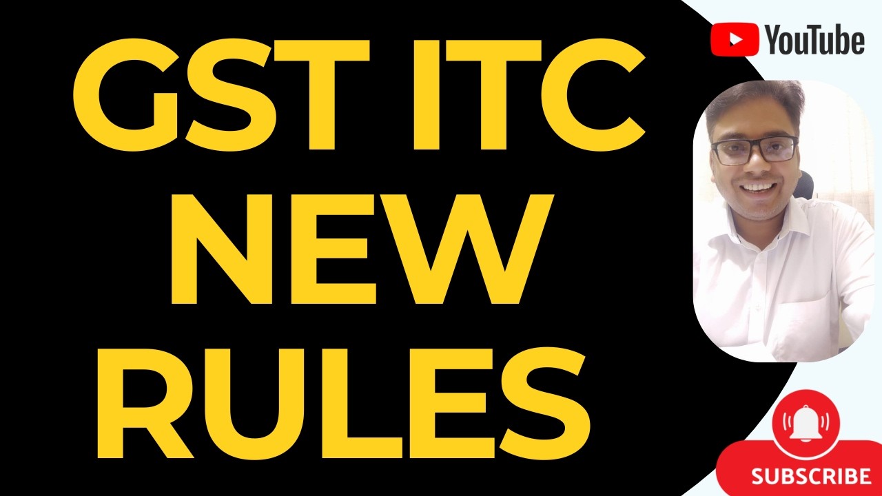 GST ITC BIG RELIEF FOR TAXPAYERS