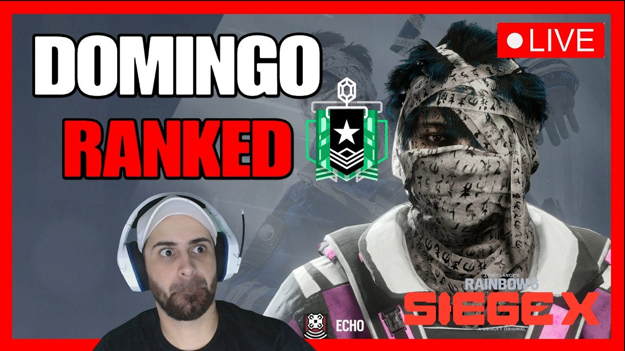 🔴DOMINGOS DAS DERROTAS RANKED (PS5 PS4 XBOX) !!  ..( RAINBOW SIX SIEGE PC/ PS5//XBOX )