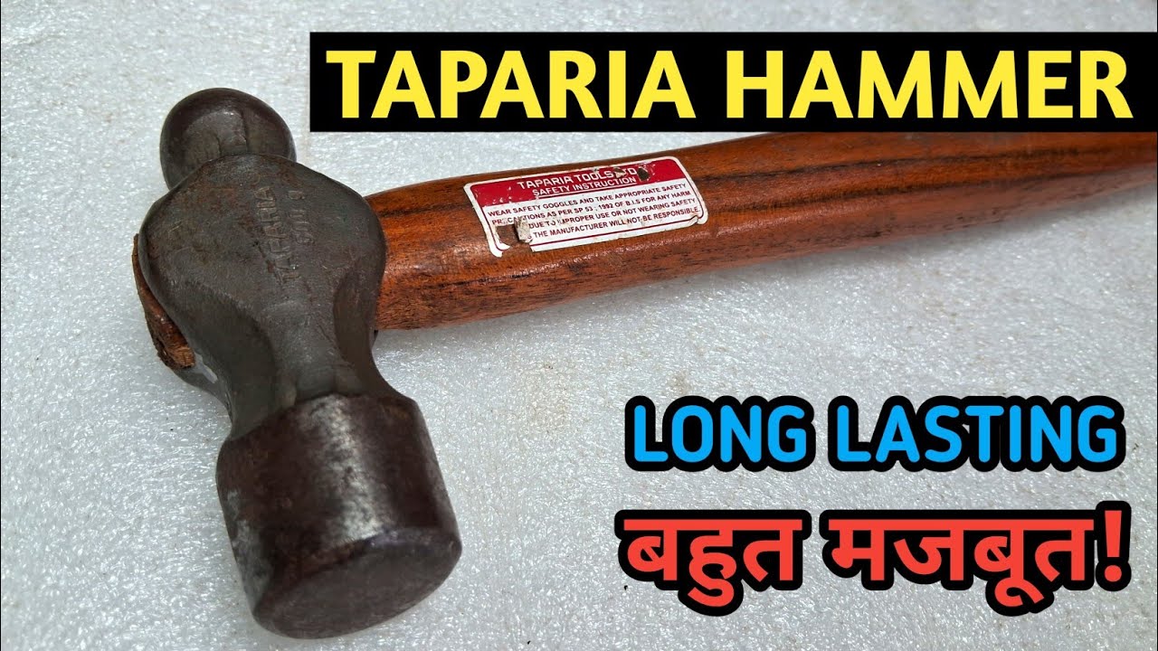Taparia Hammer | Best Hammer for work | 500 gm Hammer