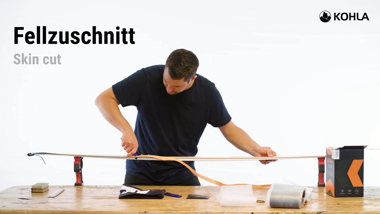 So gelingt der Fellzuschnitt // How to cut your Kohla climbing skins // DIY // 2020