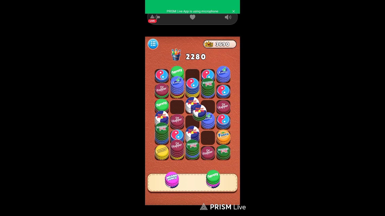 Live streaming of Game world