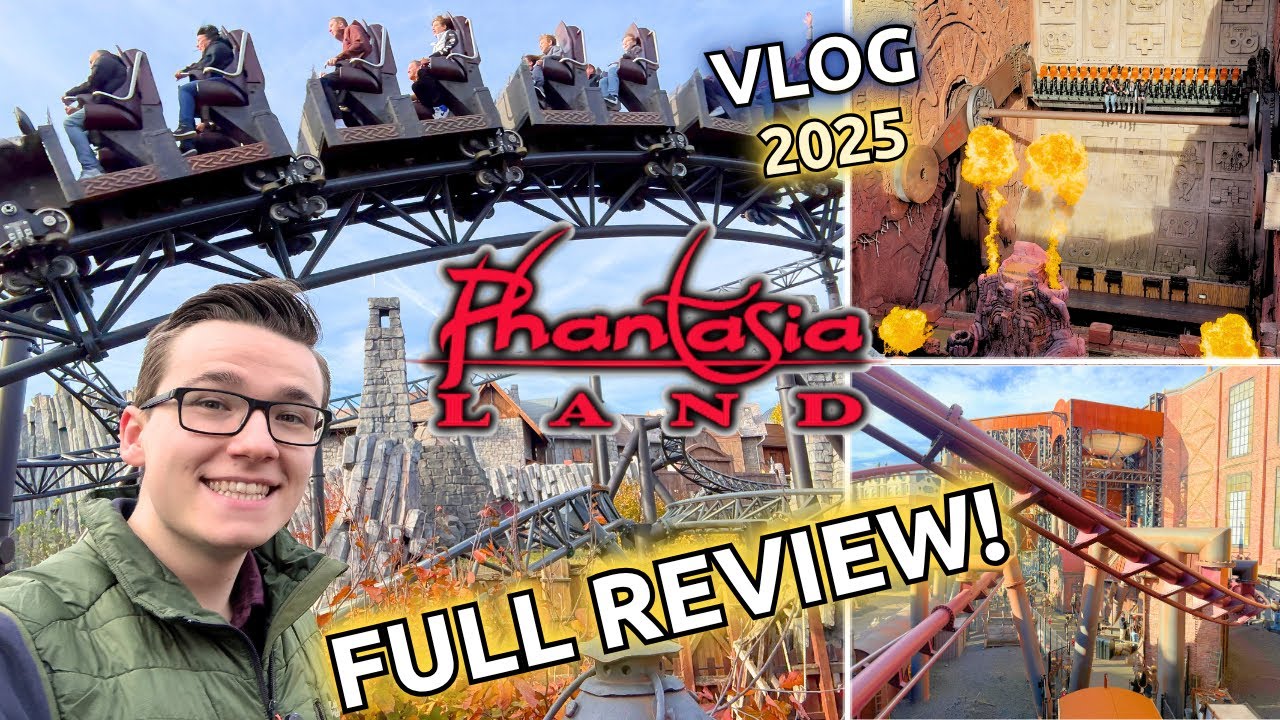 The BEST Theme Park in GERMANY?!? - Phantasialand Vlog - November 2025