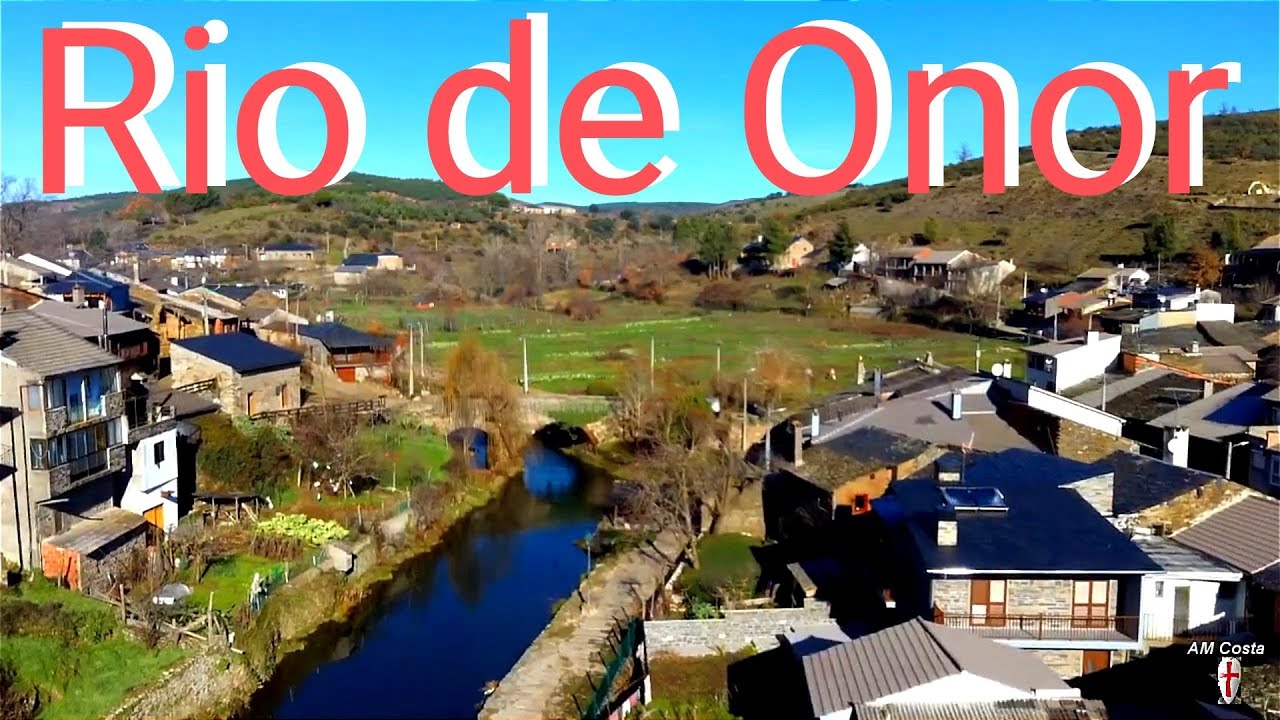🇵🇹 🇪🇸 Rio De Onor...Aerial view ....A paradise with Borders.