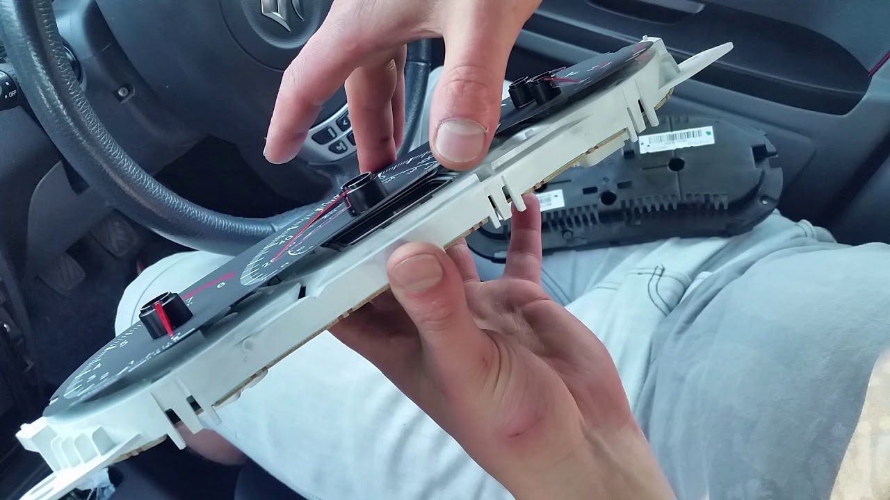CZ.2 Cześciowa Rozbiórka Zegarów,Panel Prędkościomierza Suzuki Sx4