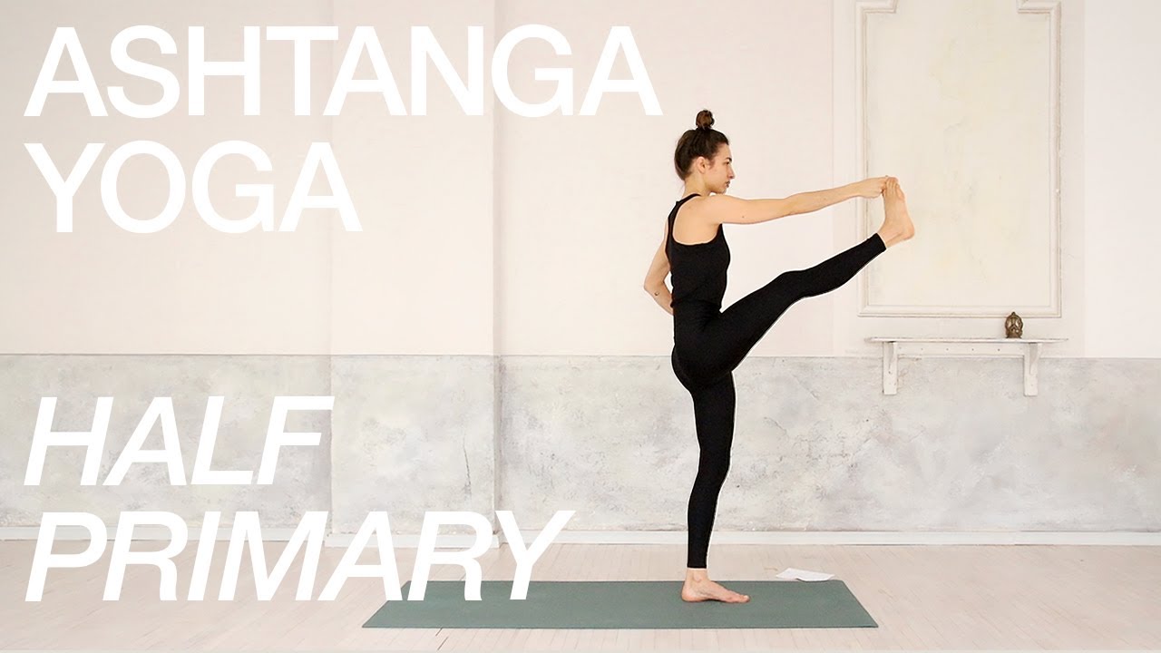 Ashtanga Yoga deutsch | 75 Min Half Primary Series | Erste Serie für Mittelstufe & Fortgeschrittene