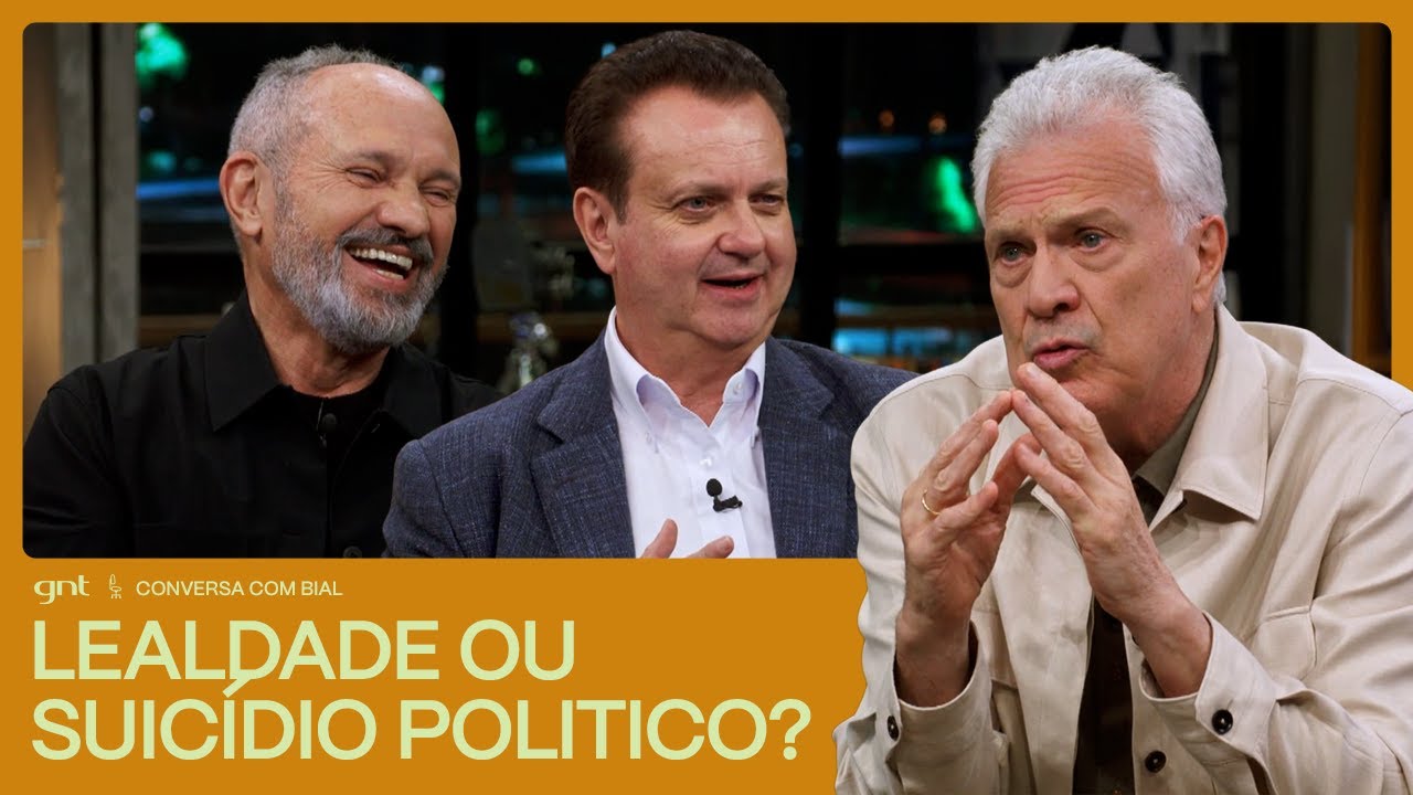Hartung e Kassab:  Entre LEALDADE e ESTRATÉGIA Política| | Conversa com Bial | GNT