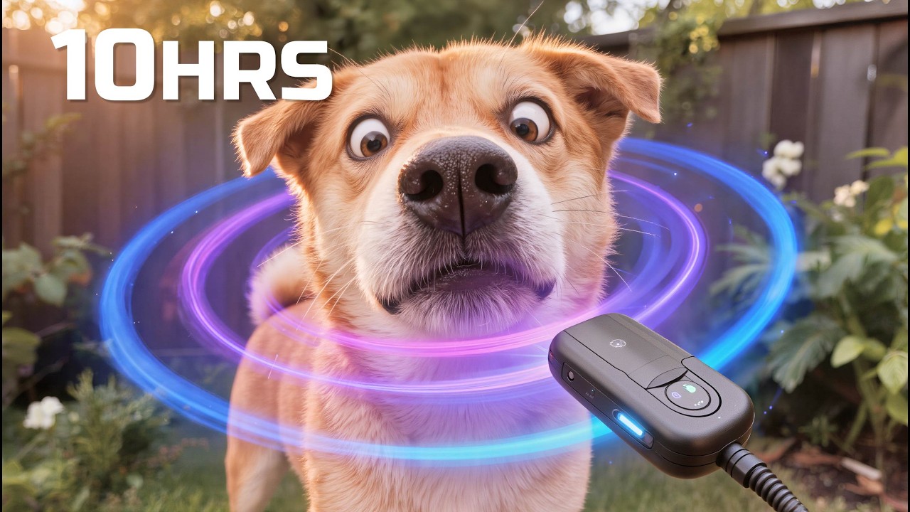 10HRS Anti Perro Ultrasónico control de Ladridos mantener a un Perro fuera del Jardín SoundFX
