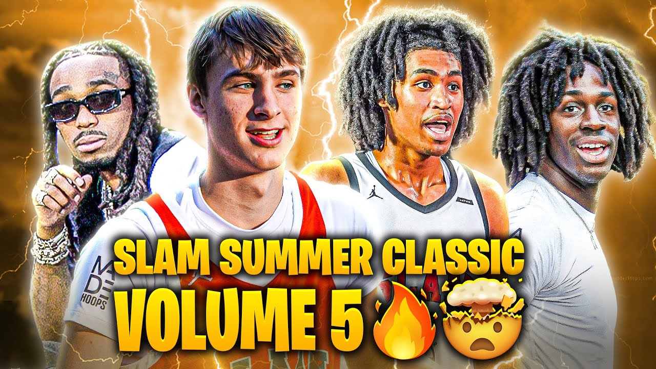SLAM SUMMER CLASSIC in NYC WAS LIT! Cooper Flagg, Ian Jackson, Dylan Harper, AJ Dybantsa & More!! 🔥🤯