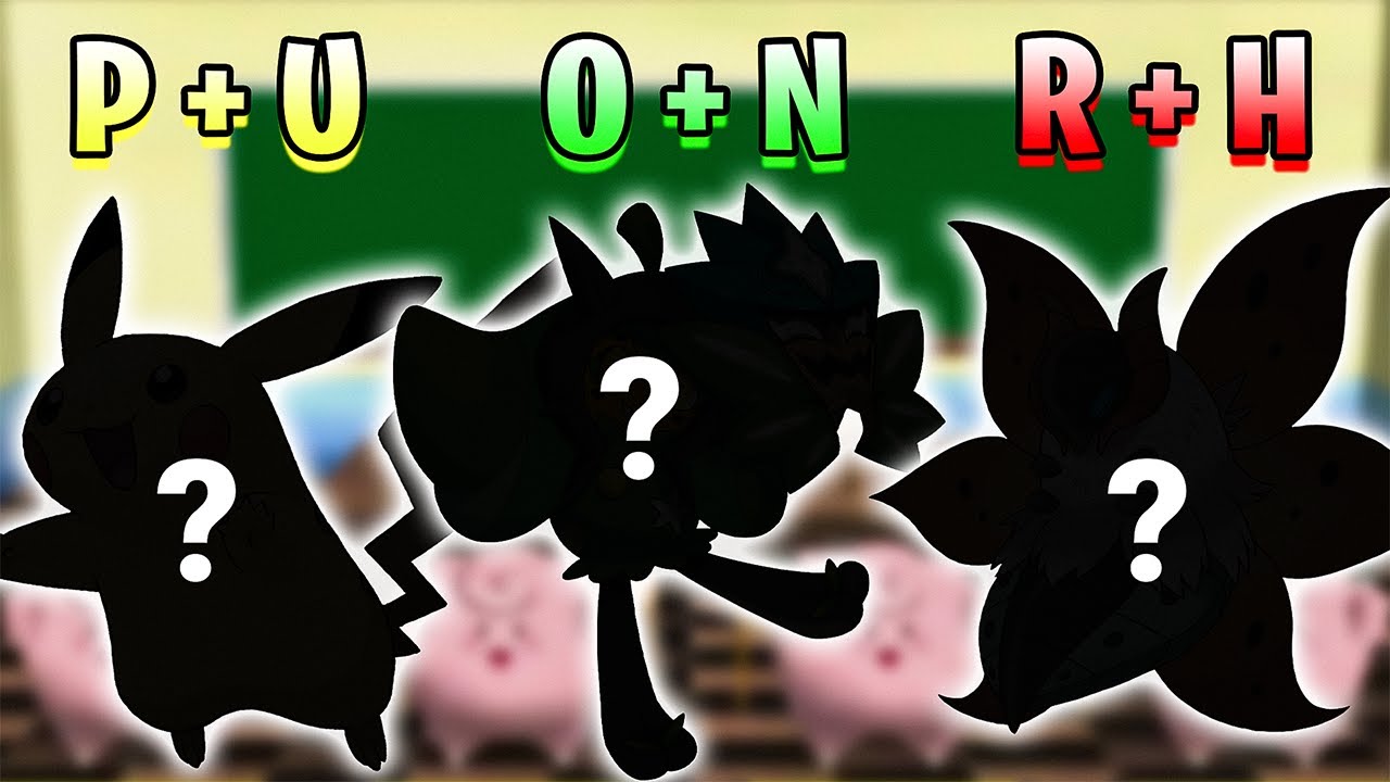 Wir wählen unsere Starter-Pokémon anhand der Anfangs- und Endbuchstaben... dann KÄMPFEN wir!