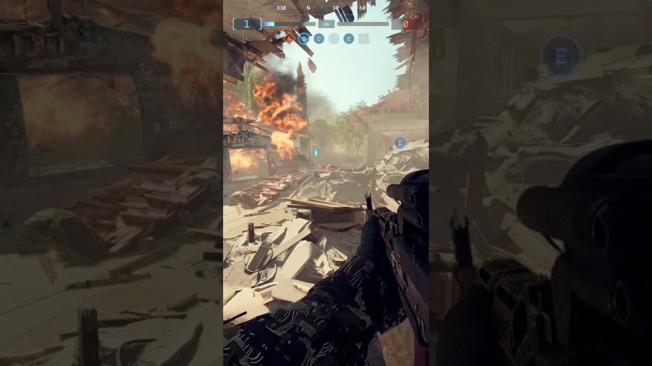 Battlefield 6 : Helicopter crash