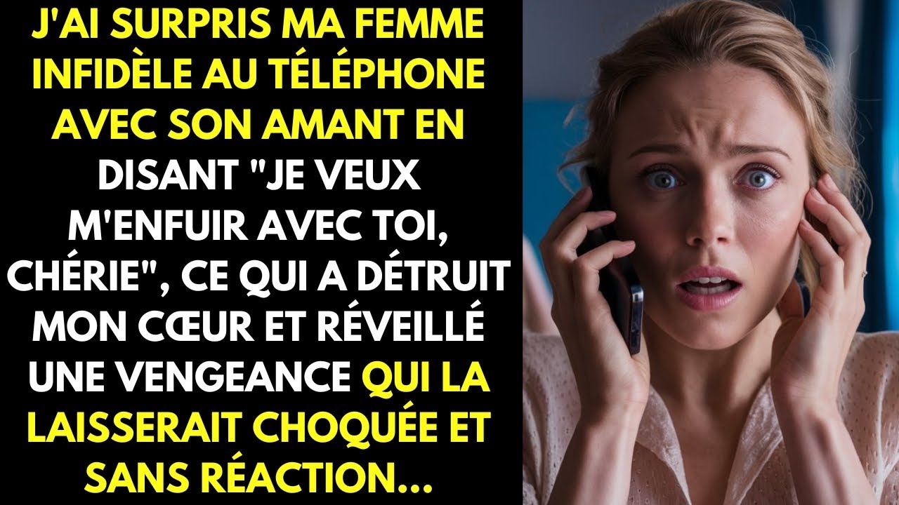 J'ai entendu ma femme infidèle au téléphone dire 