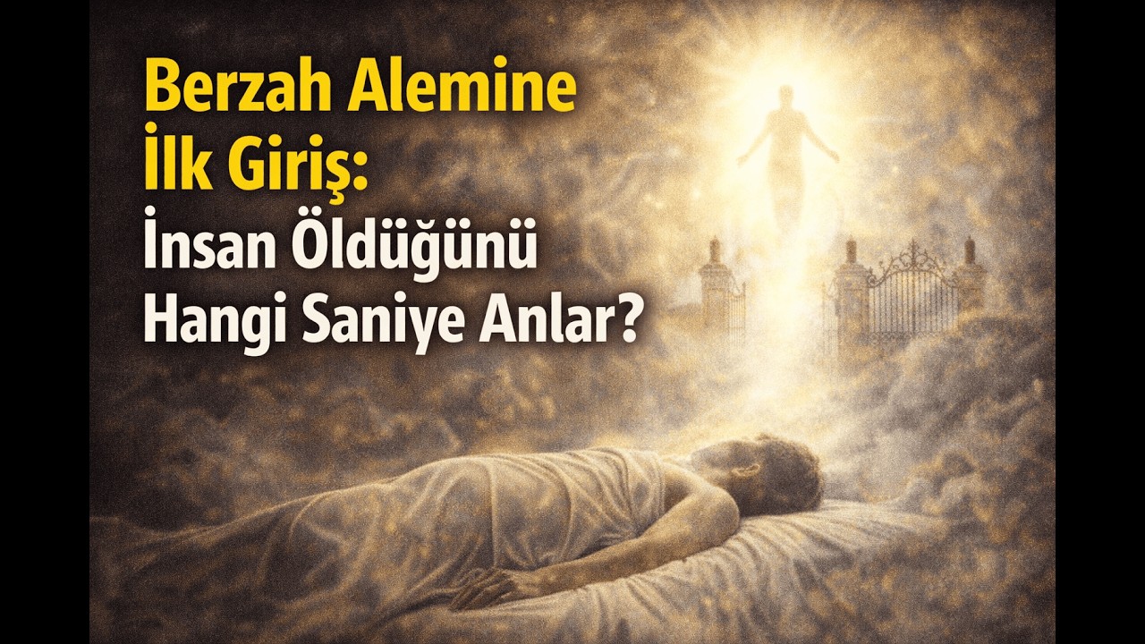 Berzah Alemine İlk Giriş: İnsan Öldüğünü Hangi Saniye Anlar?