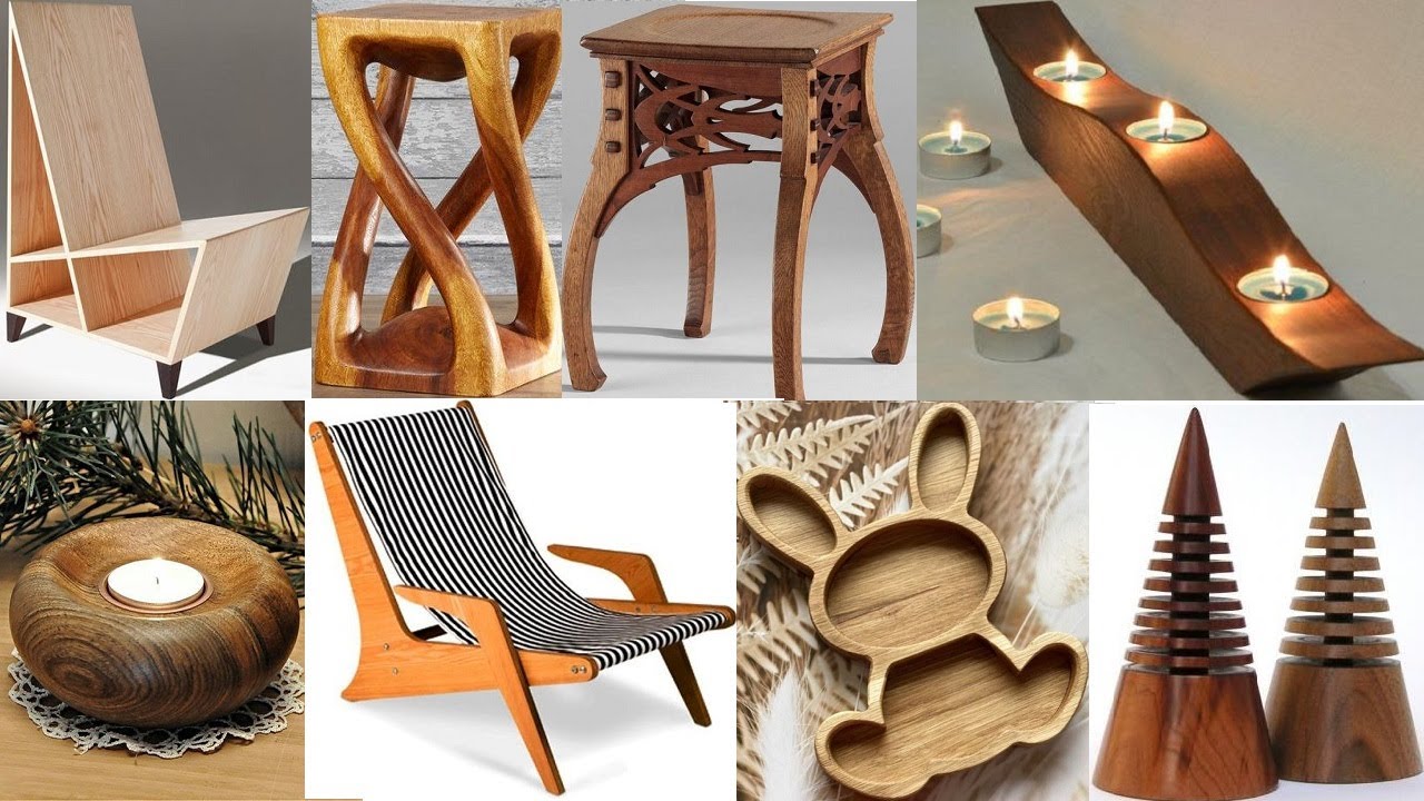 Wood furniture ideas and wooden decorative pieces ideas for home decor /Woodworking project ideas