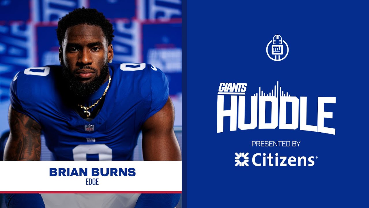 Brian Burns talks 2025 Defense | Giants Huddle | New York Giants