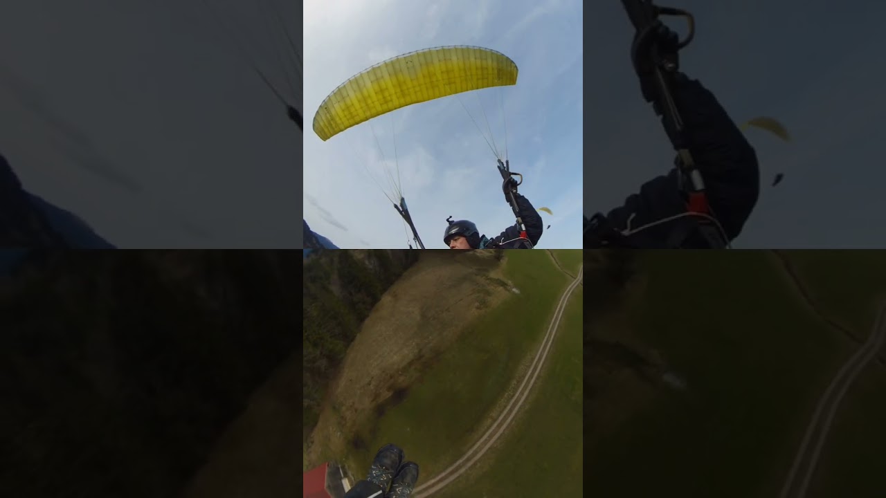 Meine 21. Höhenflug-Landung Landung am alten Landeplatz vom Brauneck in Lenggries 😍🪂😍