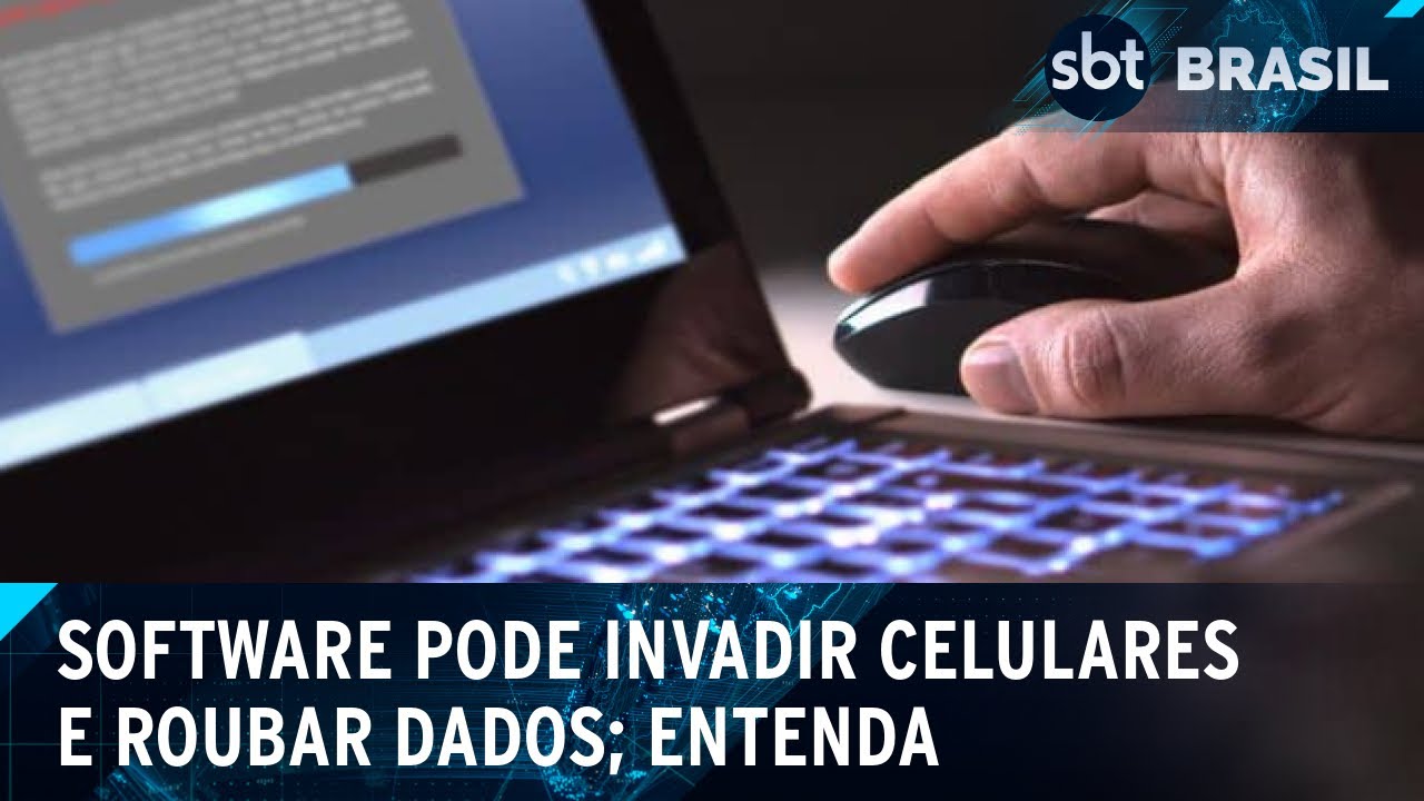Golpes virtuais: programa malicioso invade celulares e rouba dados | SBT Brasil (12/02/25)