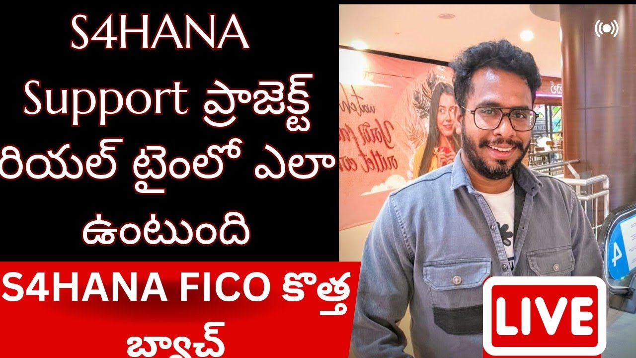 సపోర్ట్ ప్రాజెక్ట్ లో ఎలా మేనేజ్ చెయ్యాలి ||Support Project Details in S4HANA ||SAP FICO In Telugu