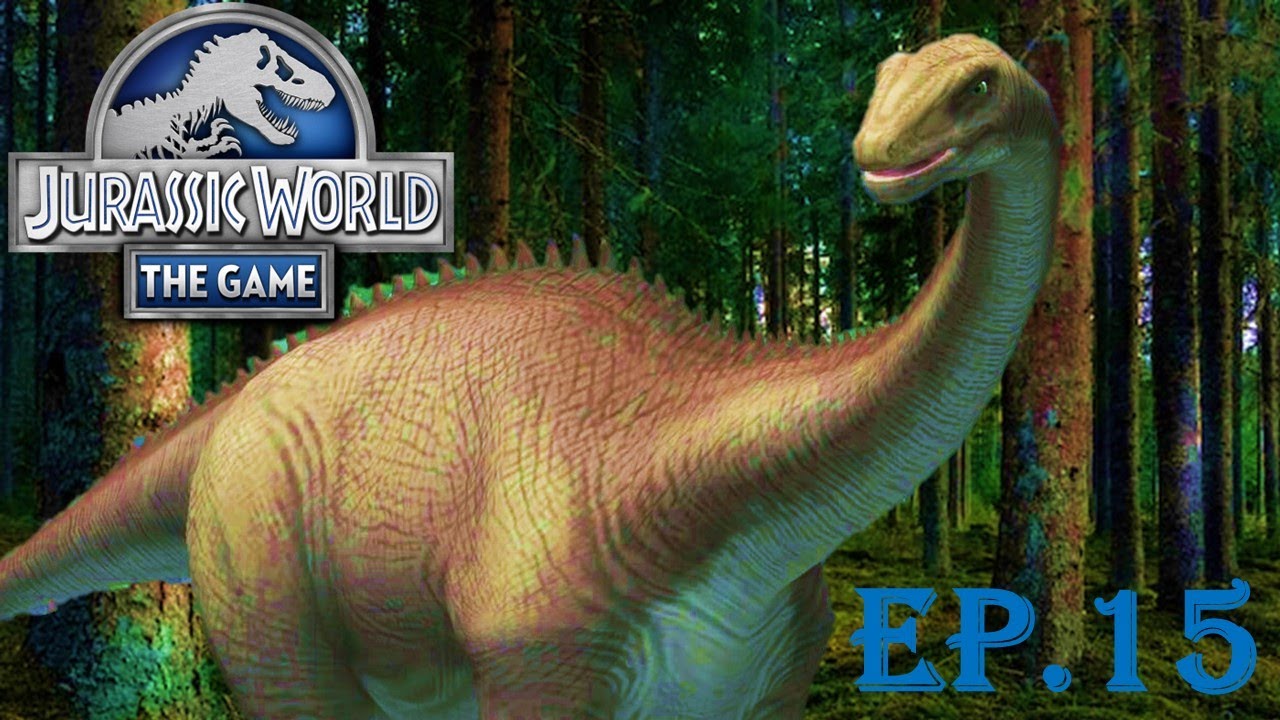 Jurassic World the game episode 15 diplodocus
