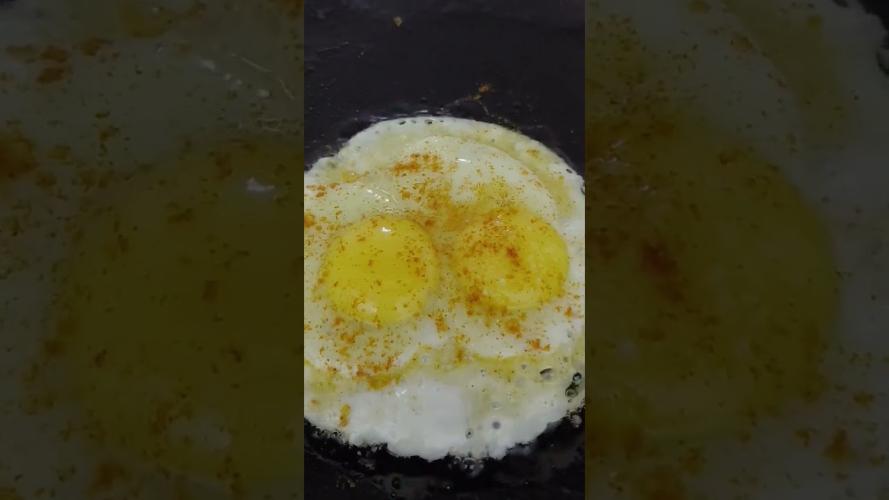 Half Fry Egg 😍😋 || 